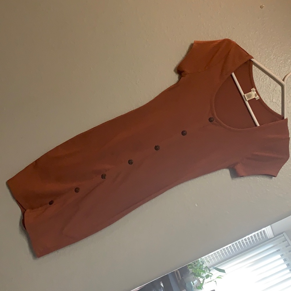 Mauve colored Body Dress